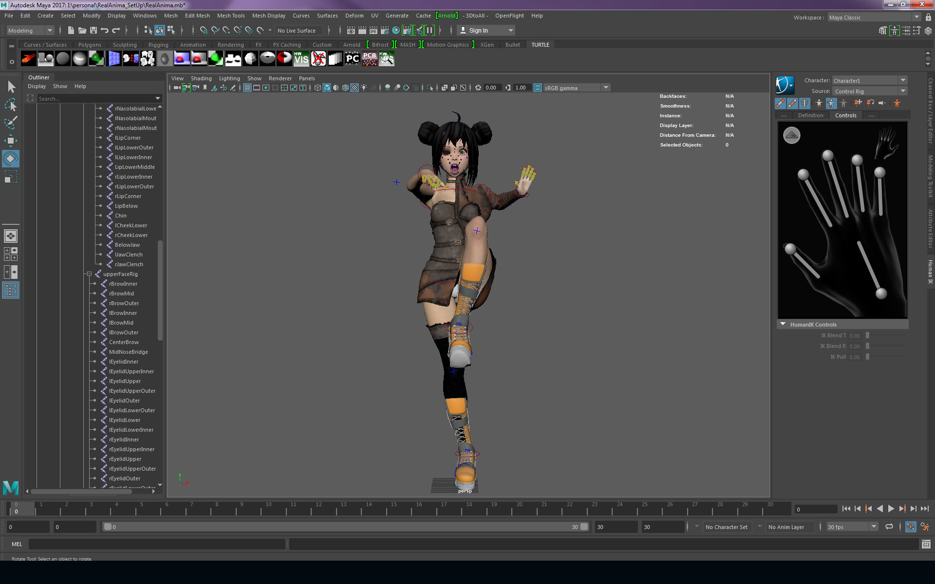 Jade - Shadow Warriors  3D model_3