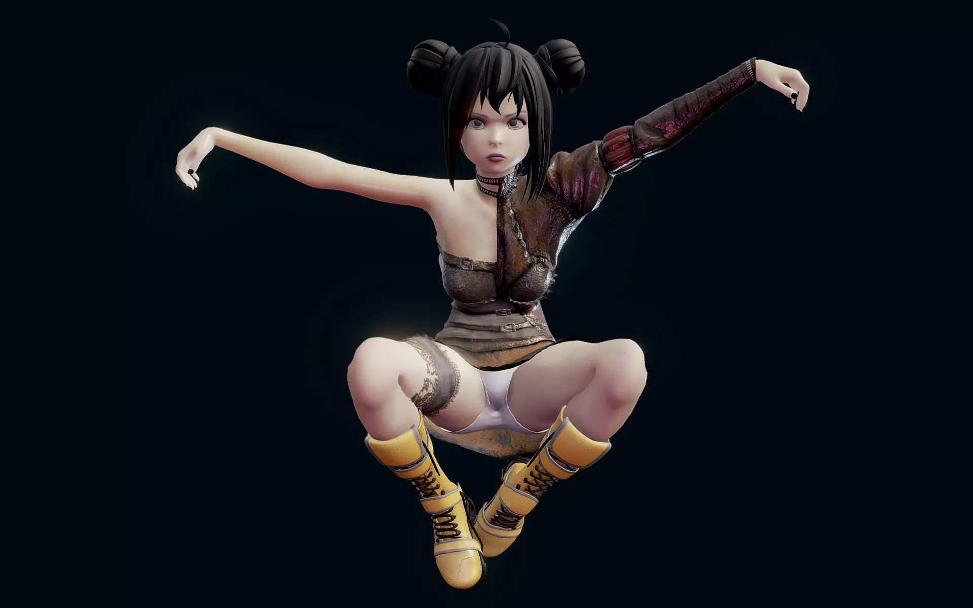Jade - Shadow Warriors  3D model_0