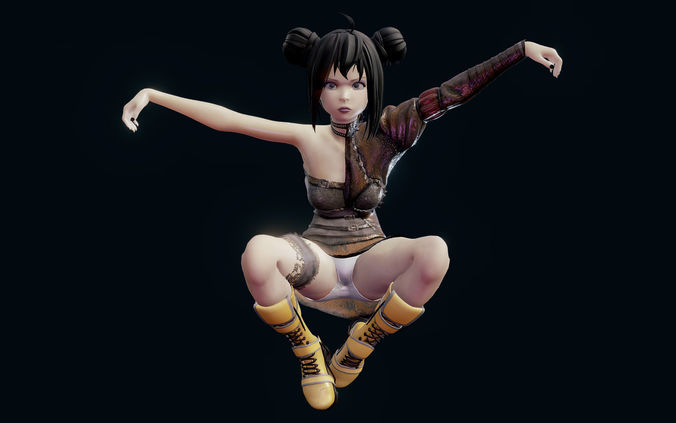Jade - Shadow Warriors  3D model