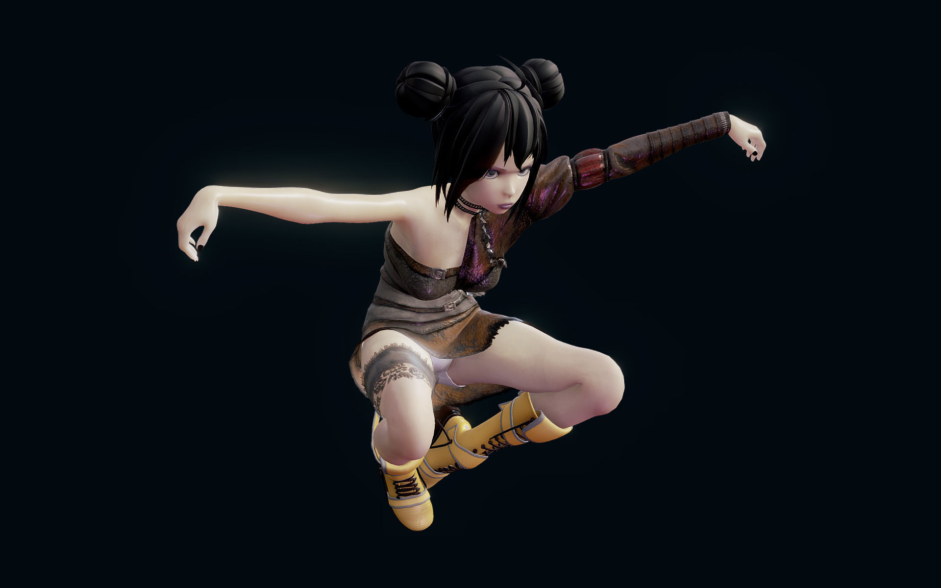 Jade - Shadow Warriors  3D model_1