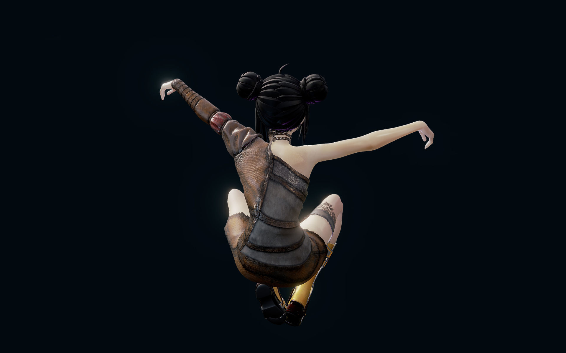 Jade - Shadow Warriors  3D model_2