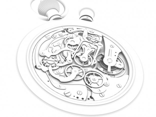 Watch 7 std mat 3D model_9