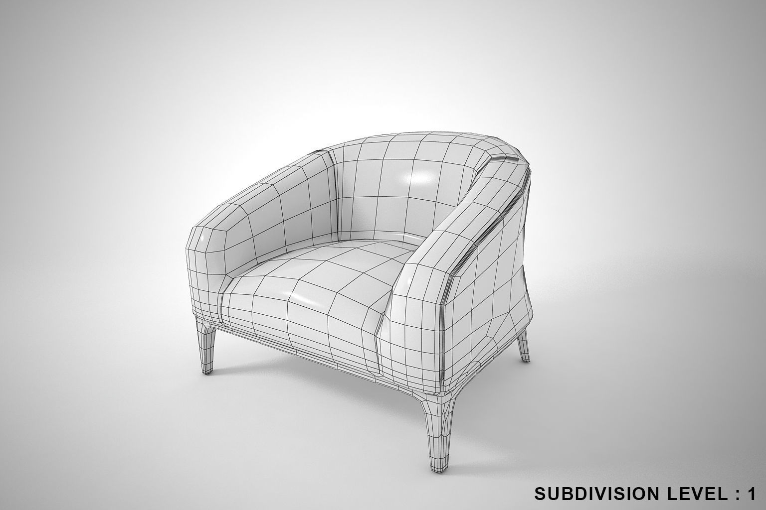 08 LOUNGE CHAIR 3D model_7