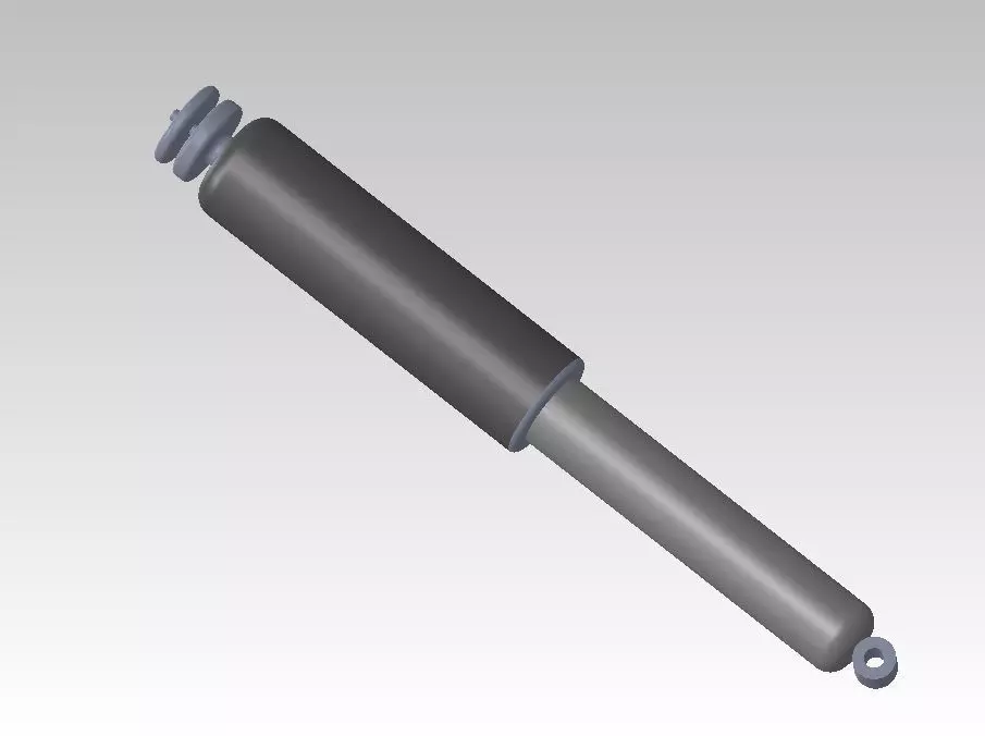 Bus Front Shock Absorber Free 3D model_0