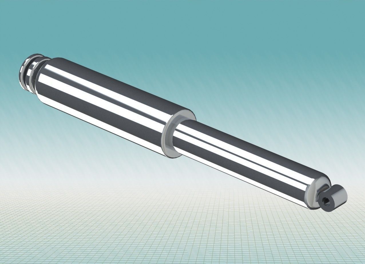 Bus Front Shock Absorber Free 3D model_2