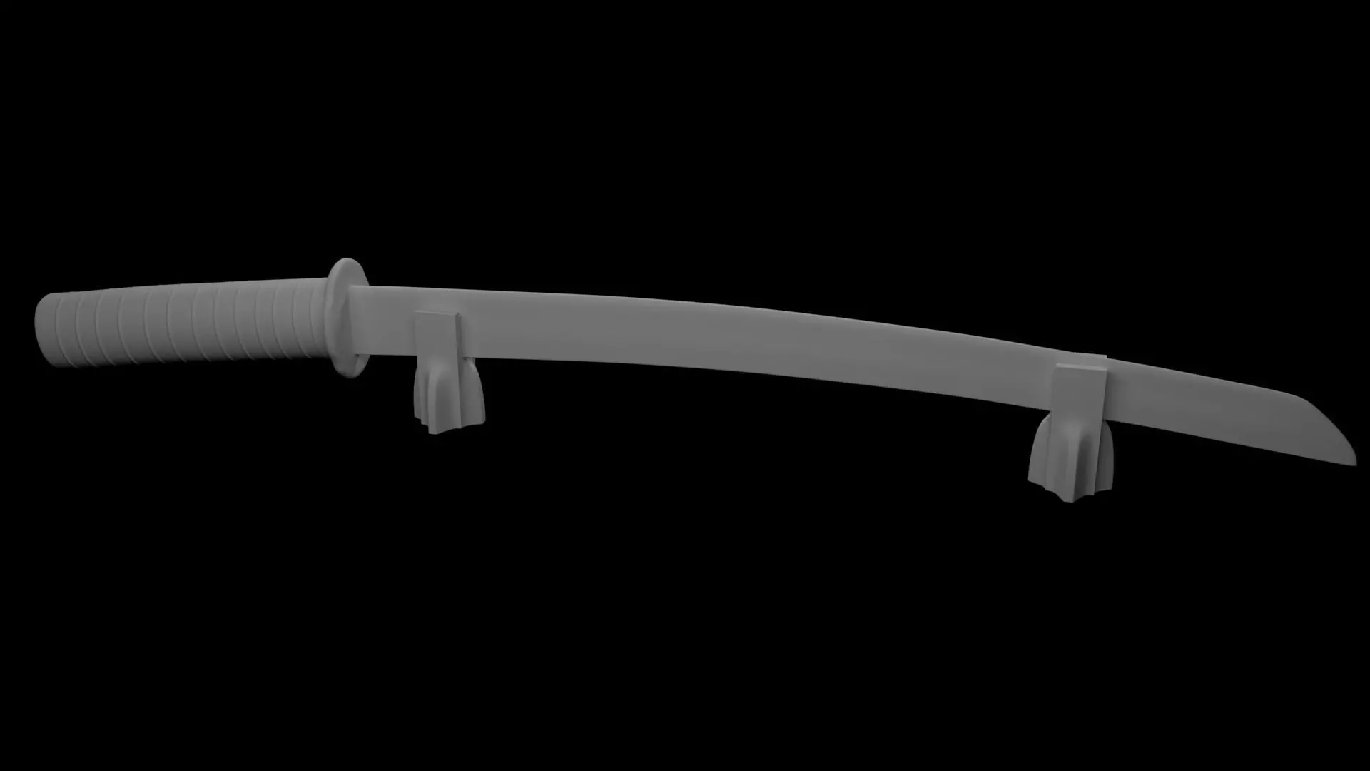 Wakizashi Sword 3D print model