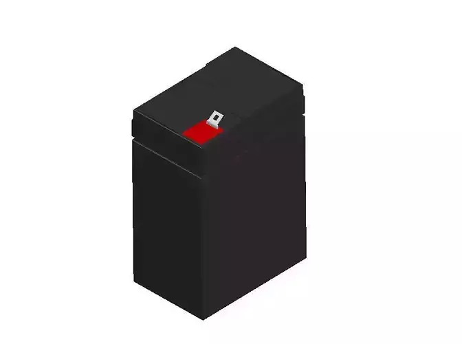 Battery Cell Free 3D model