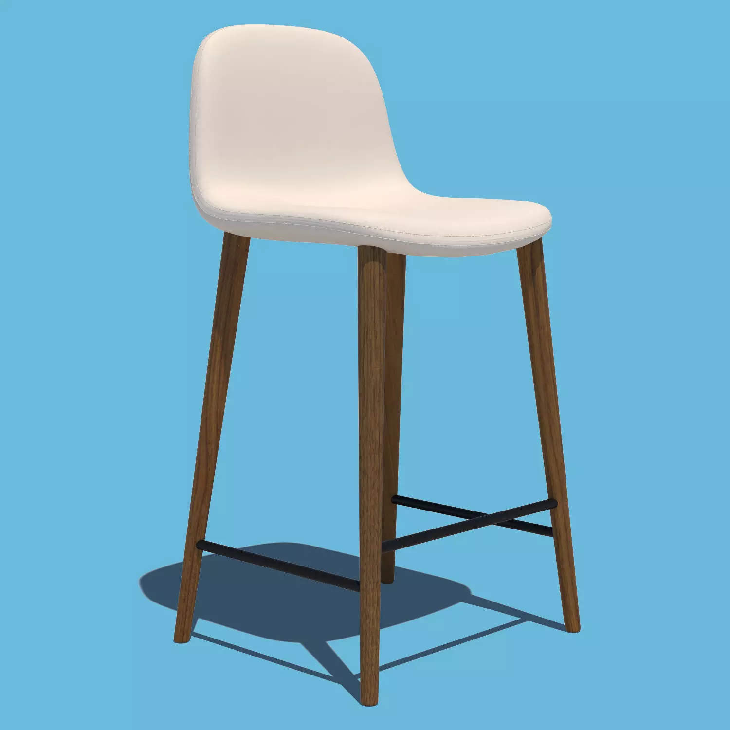 Bar Stool Chair 3D model_0