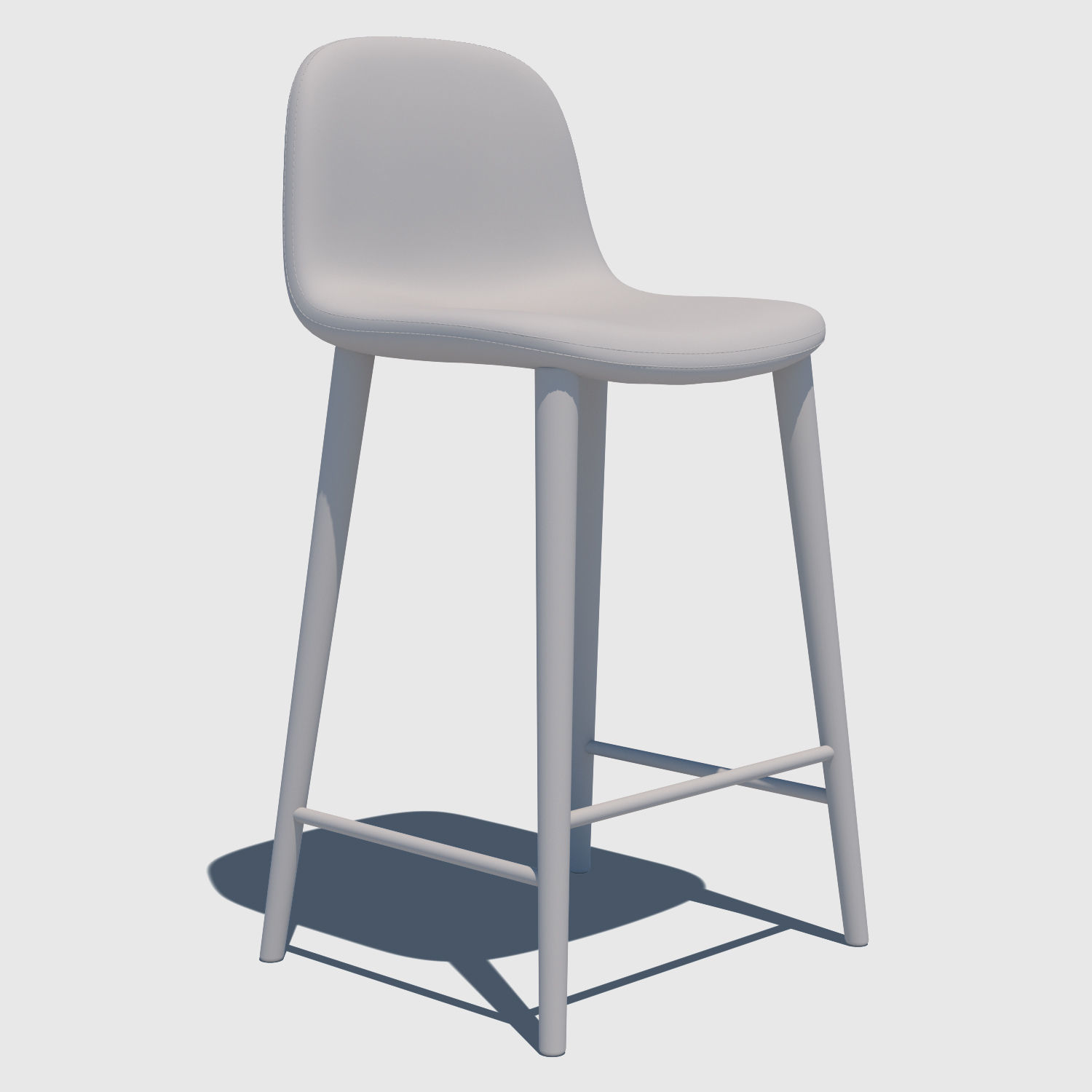 Bar Stool Chair 3D model_1