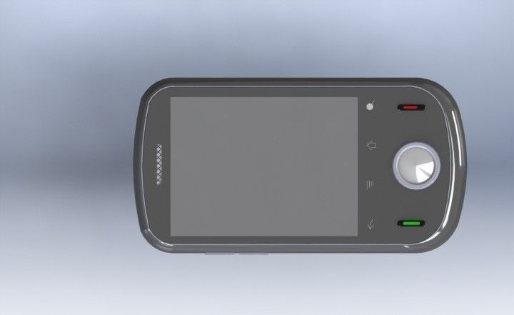 IDEOS Android Phone Free 3D model_2