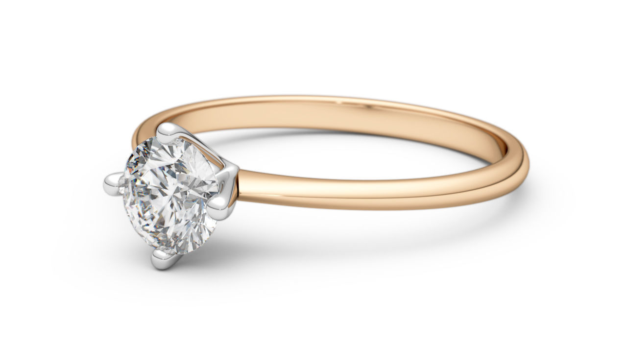 Set from Nine Solitaire Ring 3D print model_1