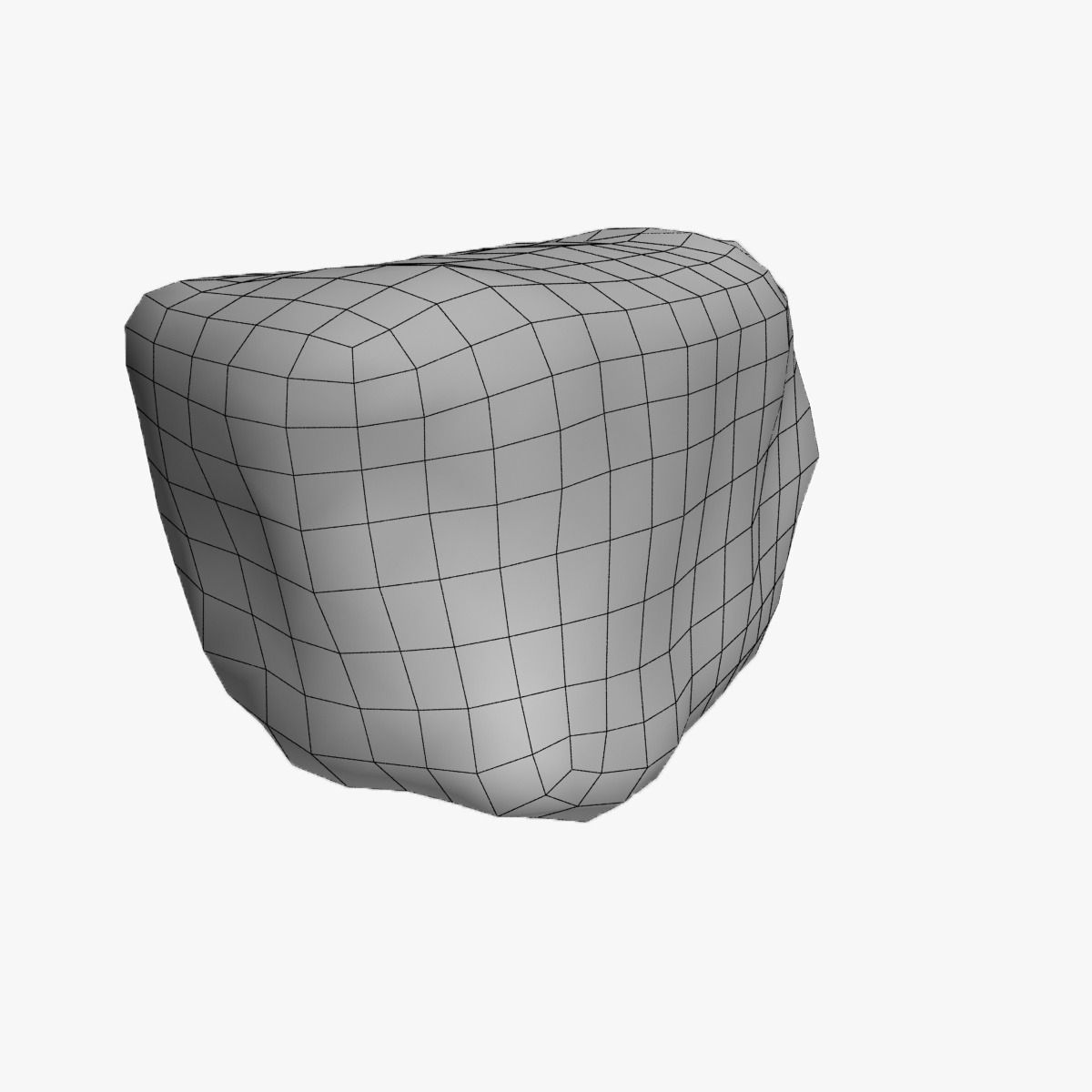 Natural Rock Free low-poly 3D model_9