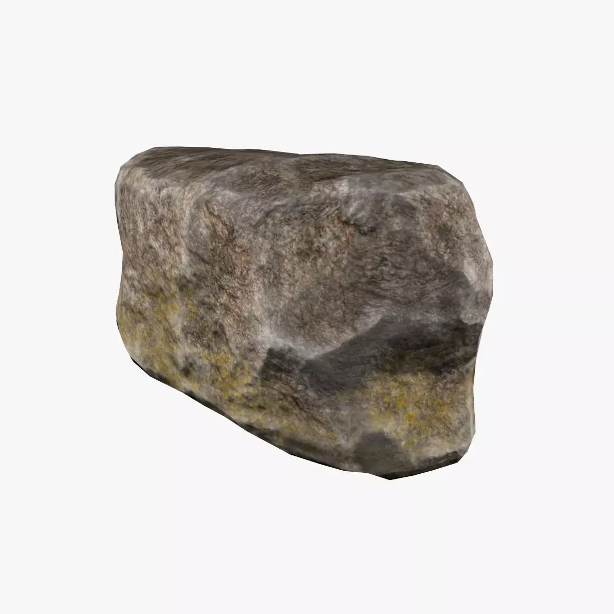 Natural Rock Free low-poly 3D model_0