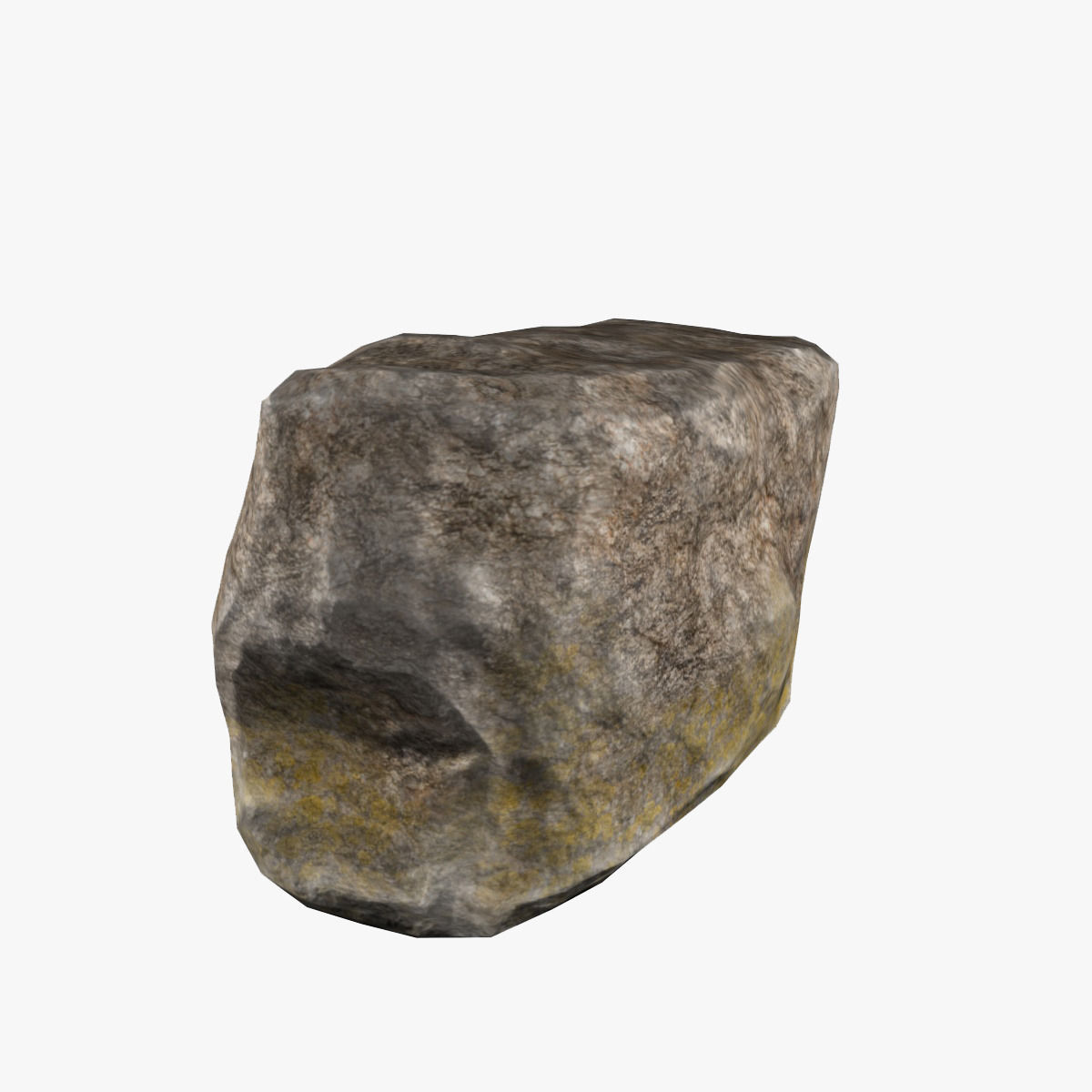 Natural Rock Free low-poly 3D model_8