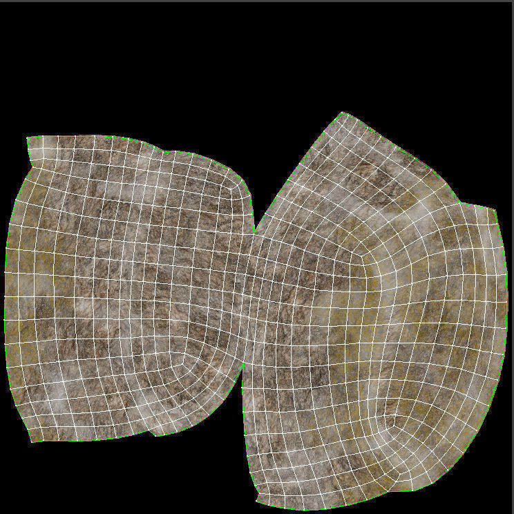 Natural Rock Free low-poly 3D model_7