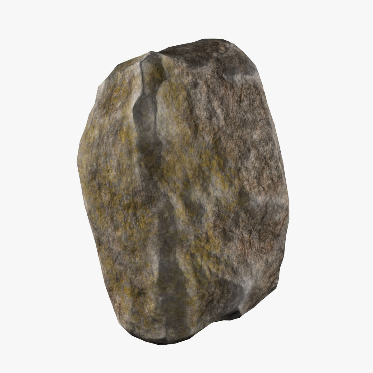 Natural Rock Free low-poly 3D model_3