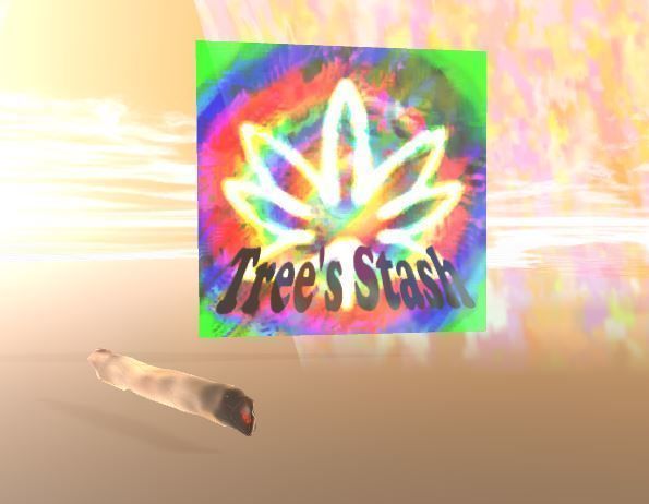 Trees Stoner Stash Low-poly 3D model_5