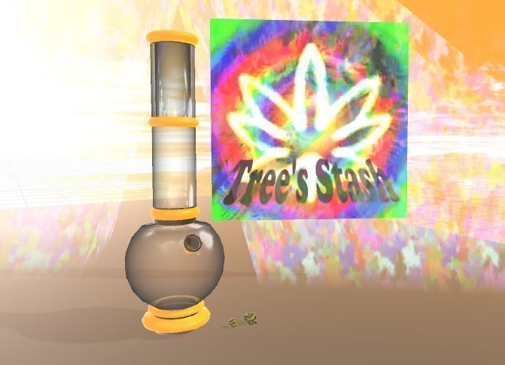 Trees Stoner Stash Low-poly 3D model_3