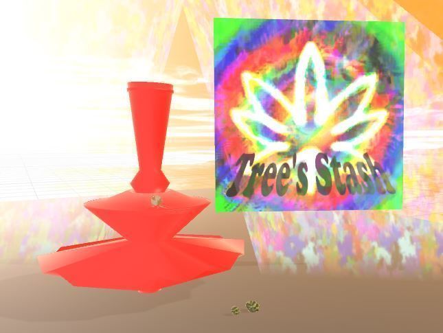Trees Stoner Stash Low-poly 3D model_2