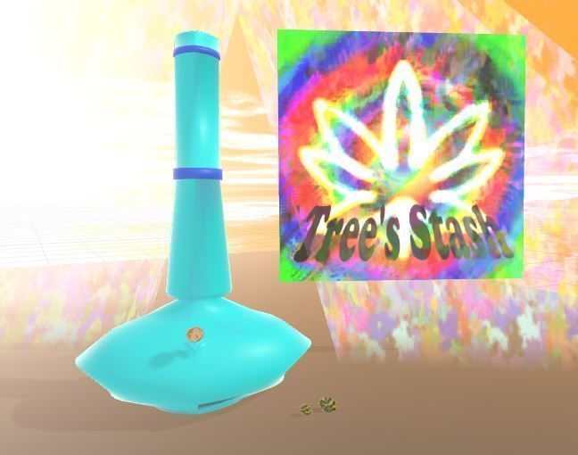 Trees Stoner Stash Low-poly 3D model_1