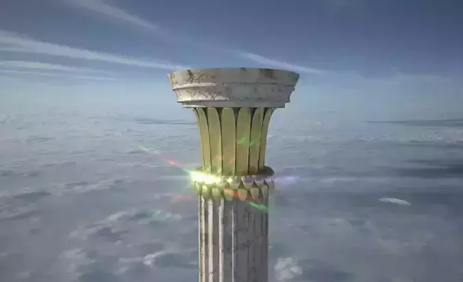 Greek Column HighPoly