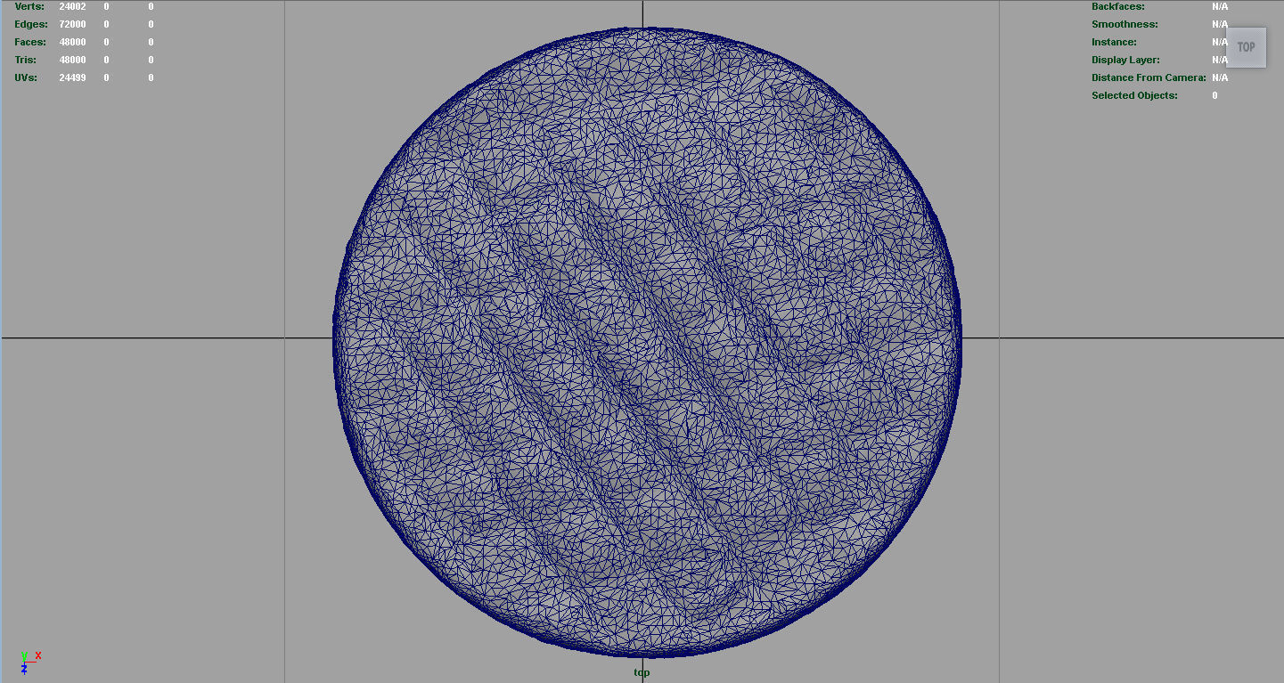 Goat Cheese Low-poly 3D model_10