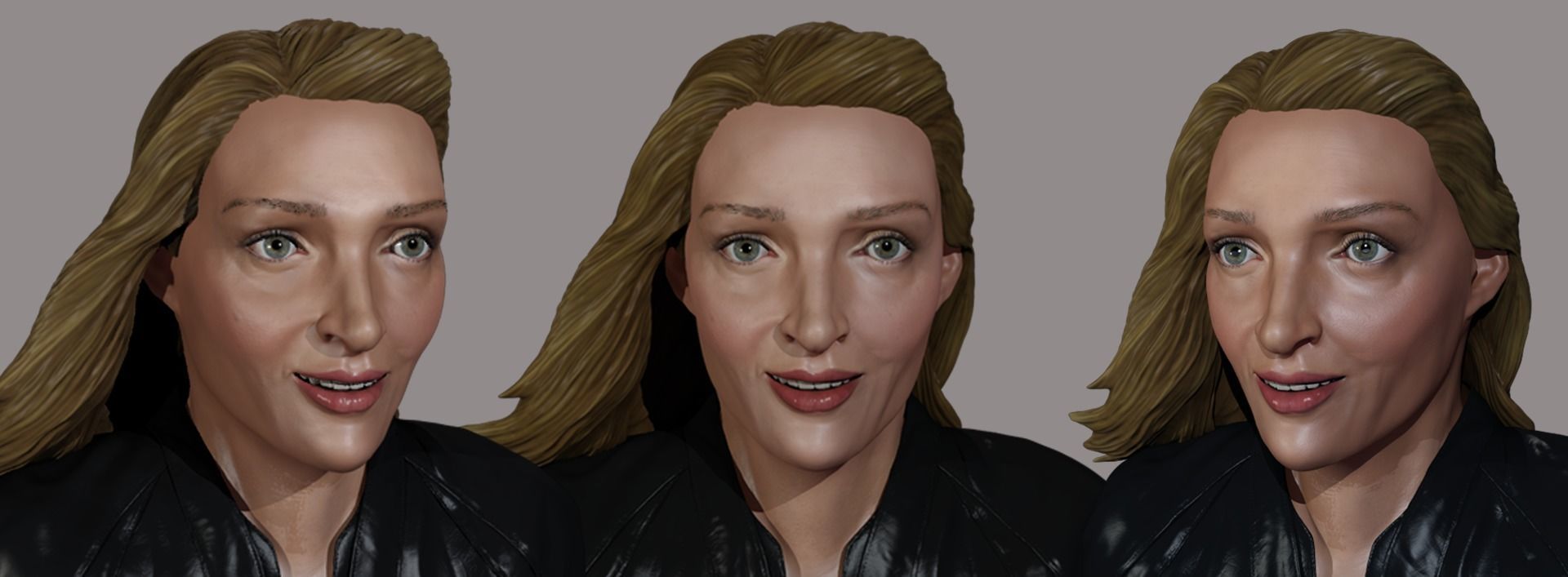 Uma Thurman Model  3D model_1