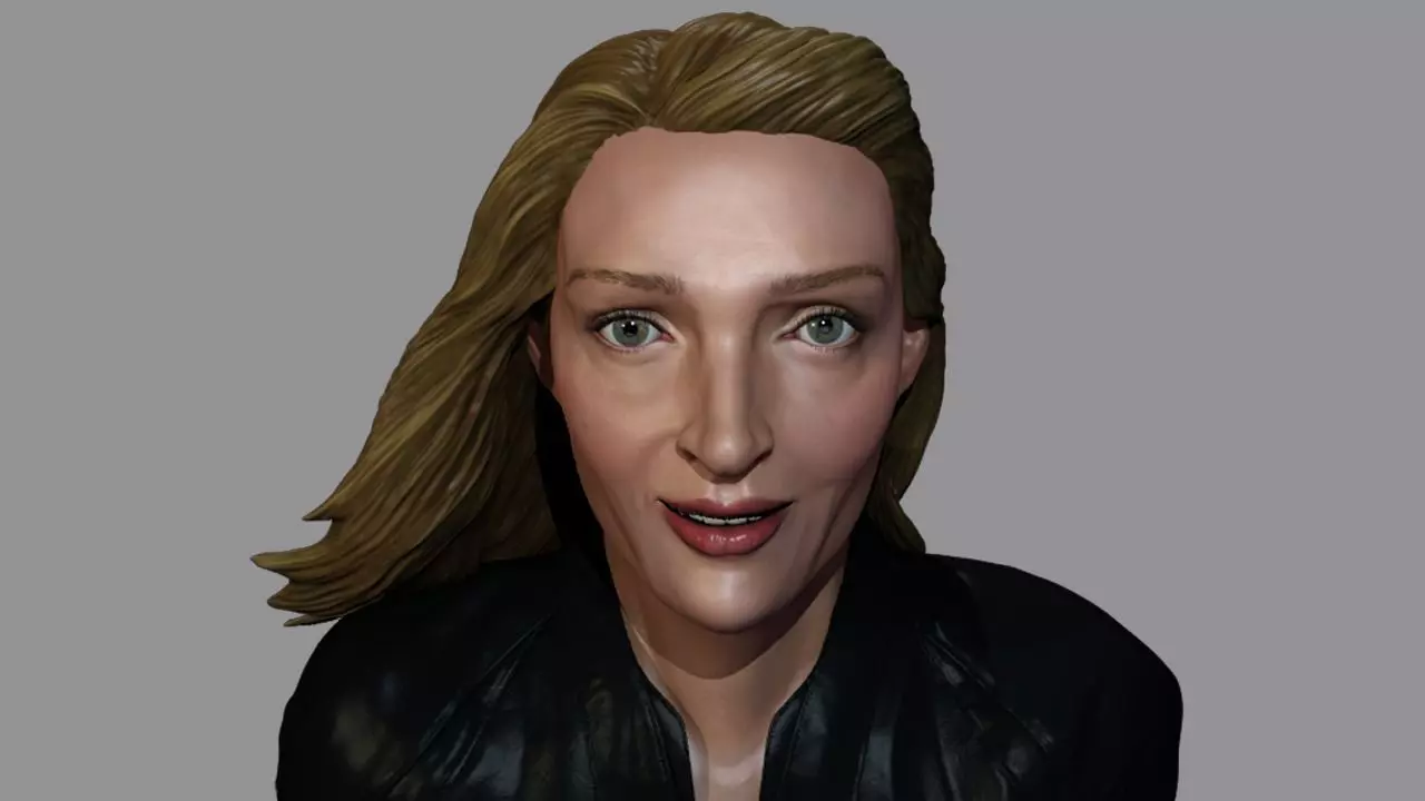 Uma Thurman Model  3D model_0