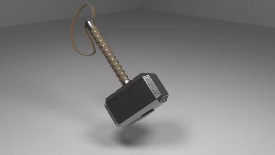 mjolnir 3D model_0
