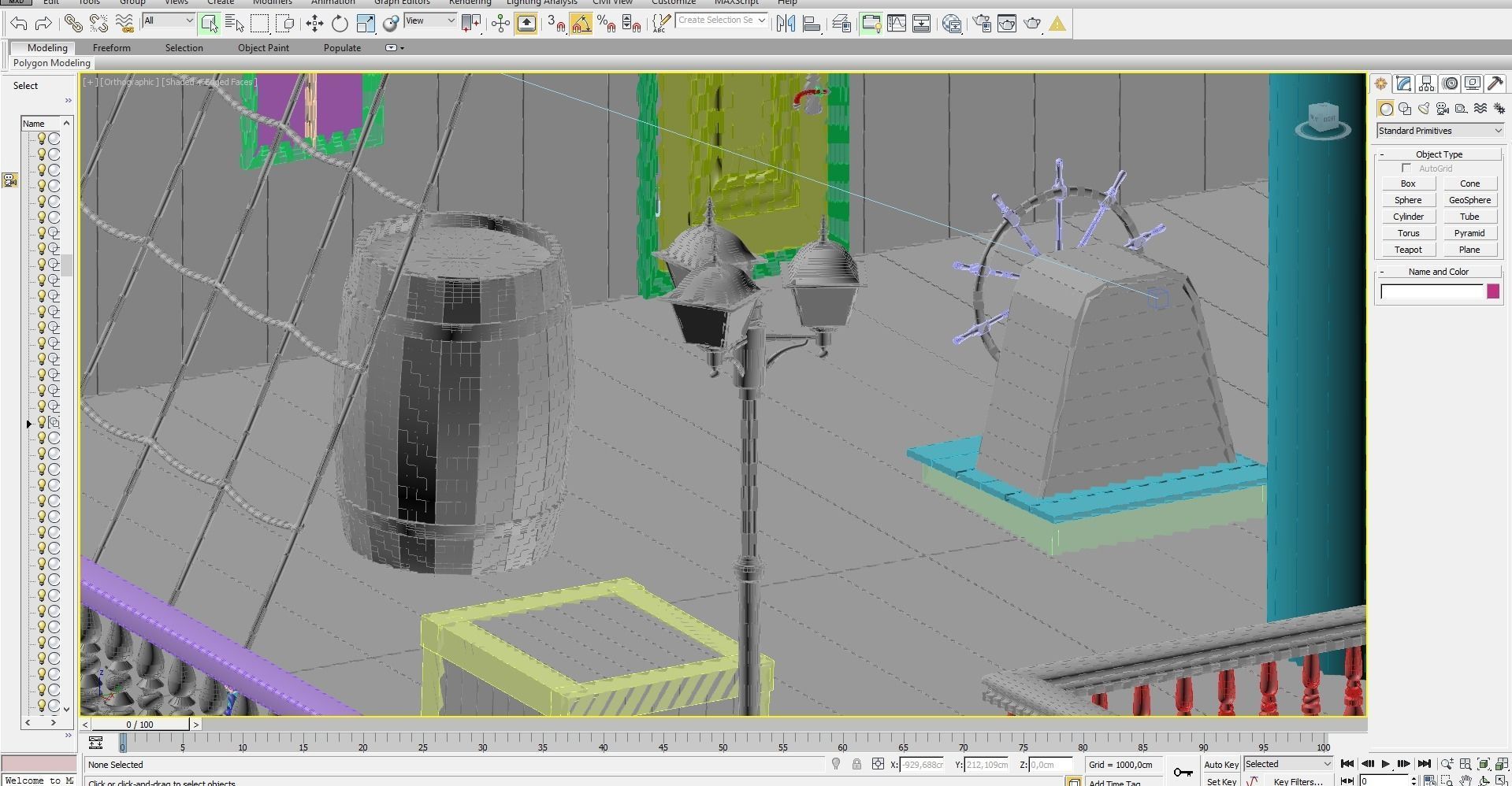 High detalization boat 3D model_13