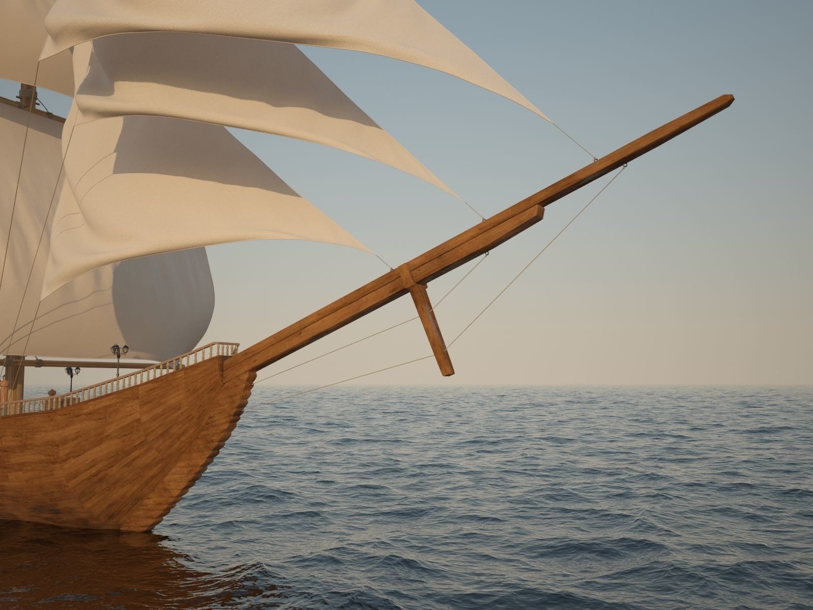 High detalization boat 3D model_10