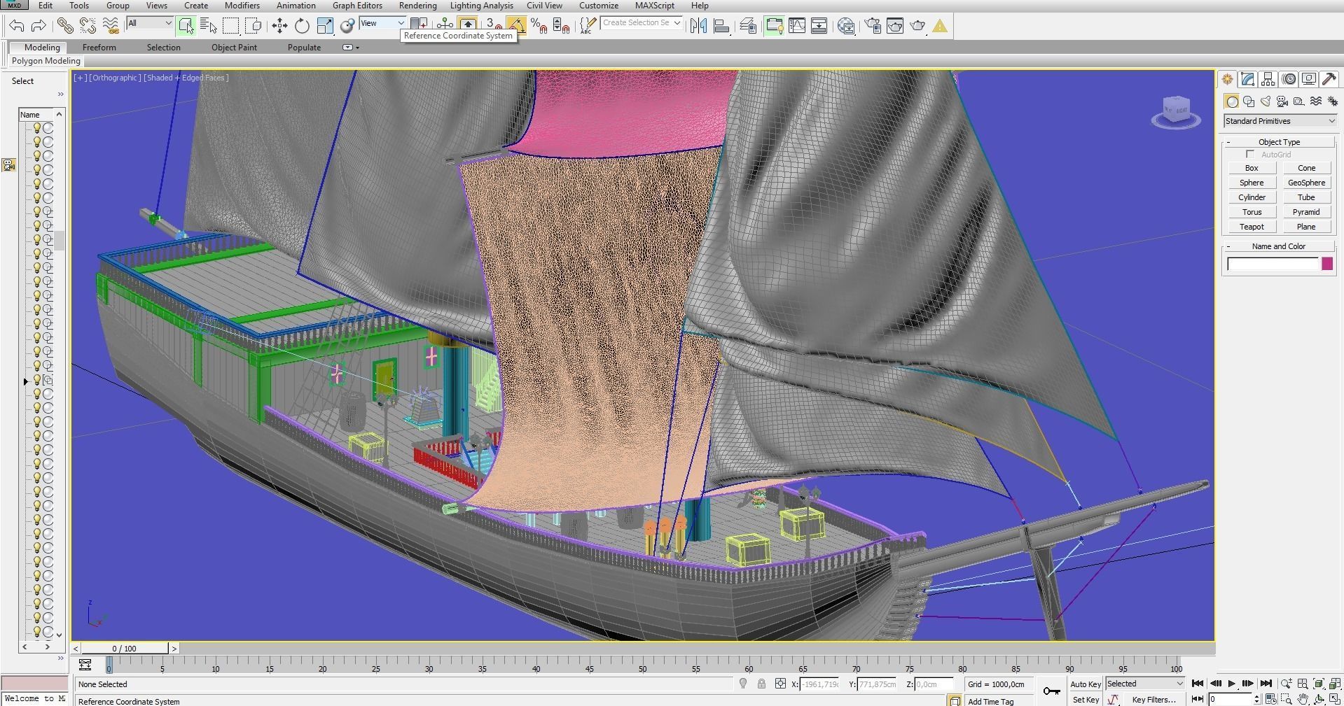 High detalization boat 3D model_12