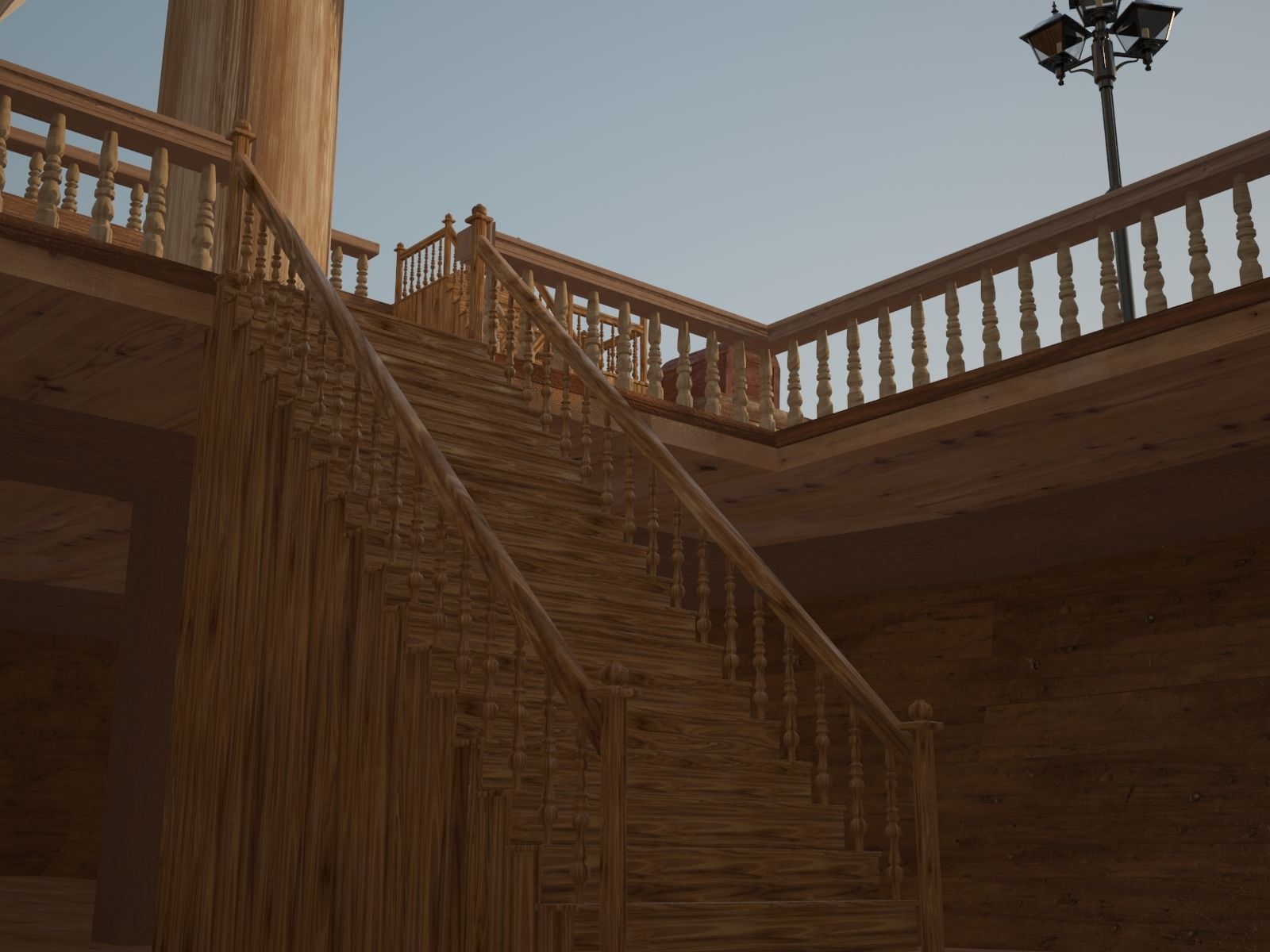 High detalization boat 3D model_4