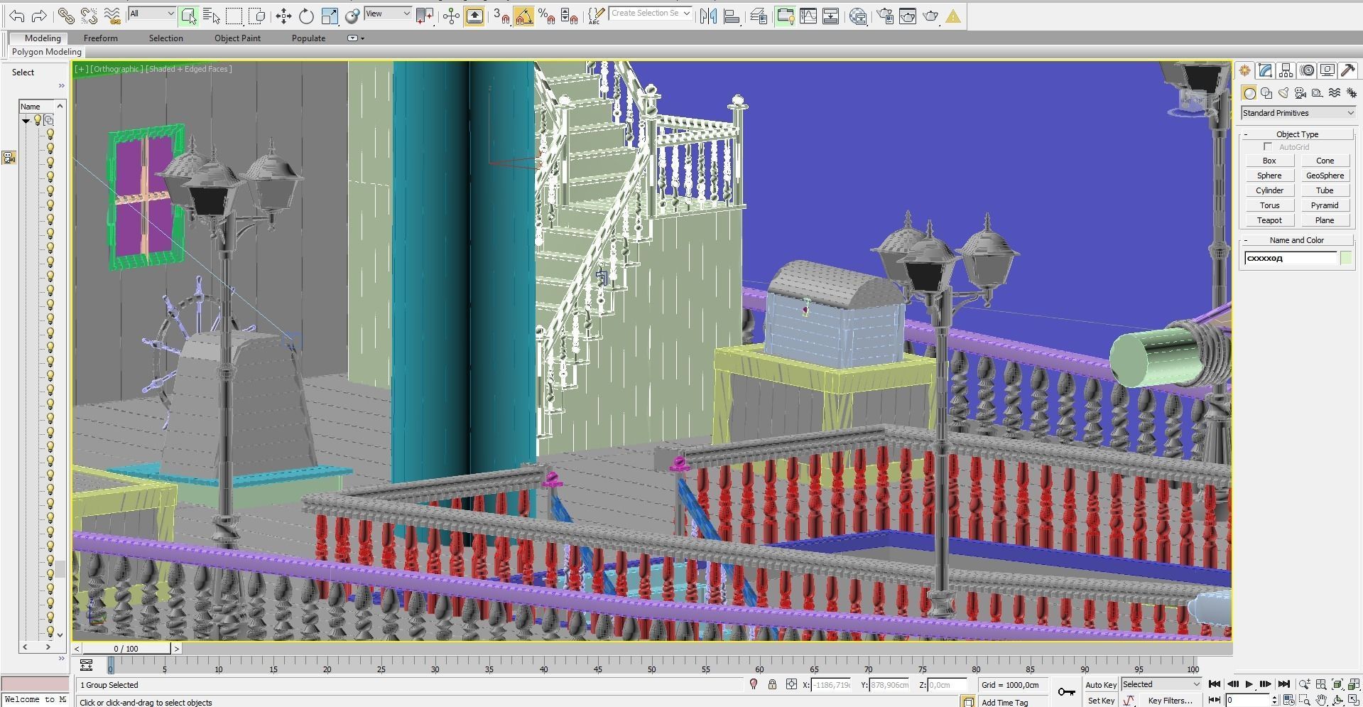 High detalization boat 3D model_16