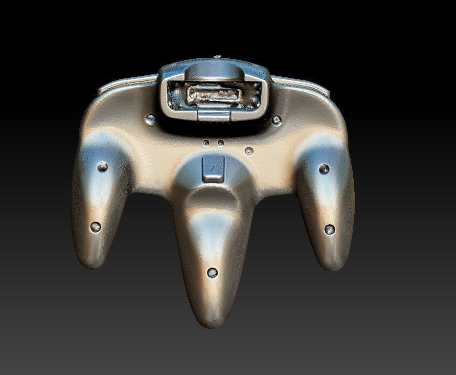 N64 Controller 3D model_2