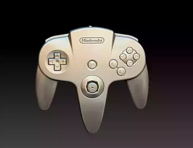 N64 Controller 3D model