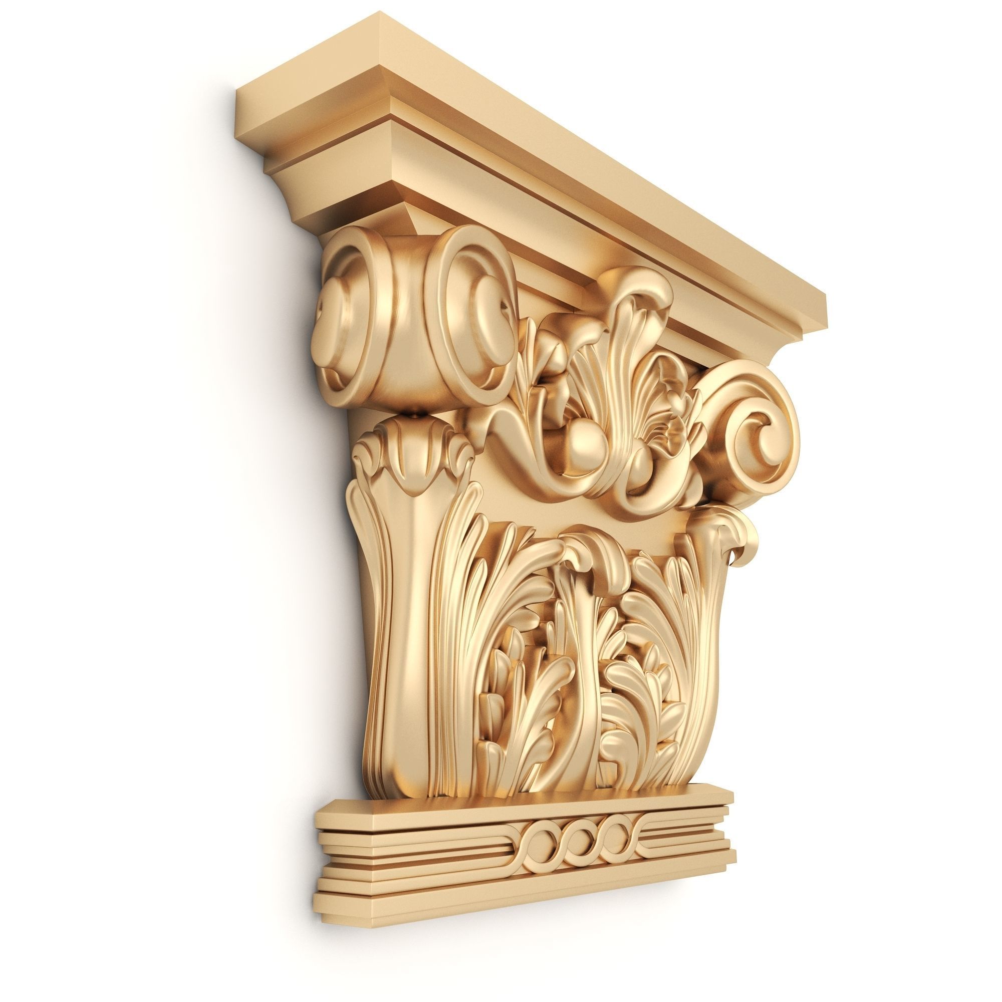 Corbel 14 3D model_4