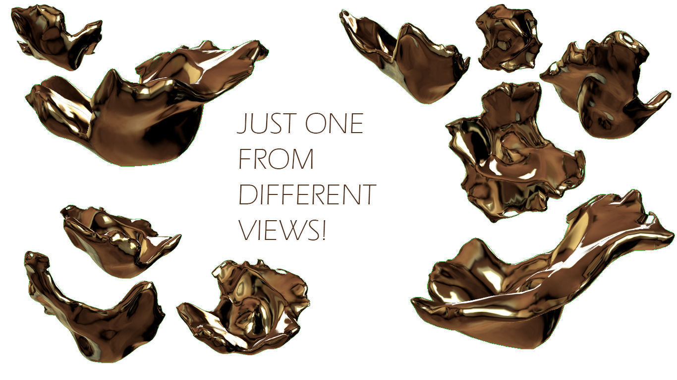 FLUID Delicate vortex 3D model_2