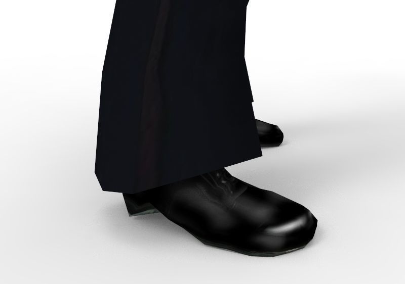 Zombie - ugly - Suit Rich GugRora Character FBX Unity Male Low-poly 3D model_5