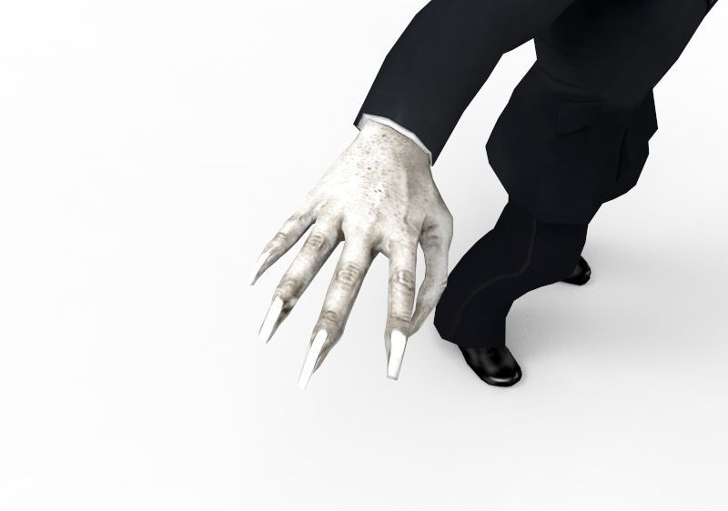 Zombie - ugly - Suit Rich GugRora Character FBX Unity Male Low-poly 3D model_2