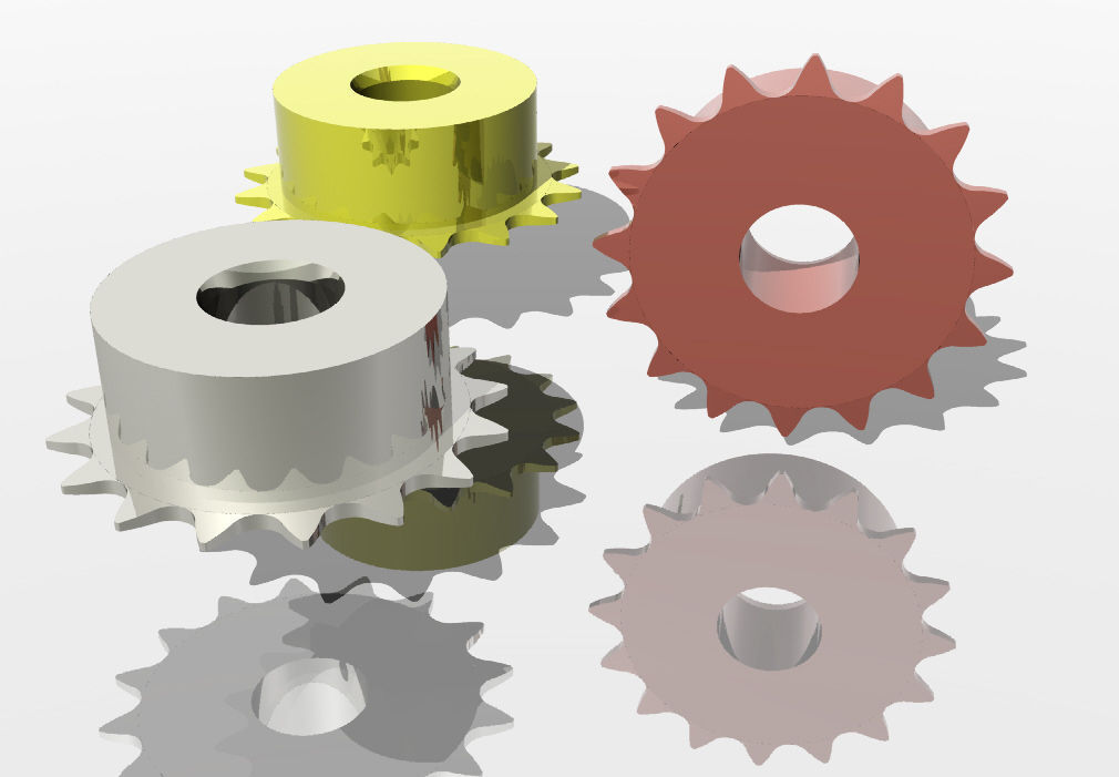 Chainsprocket1 sprocket Free 3D model_2