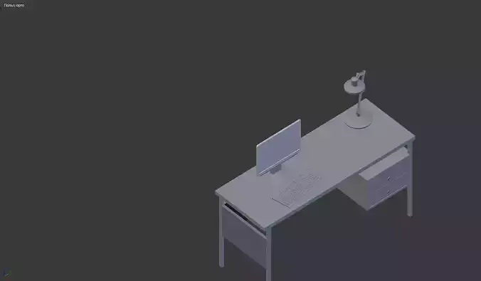 A small desktop from the game Everlasting Summer