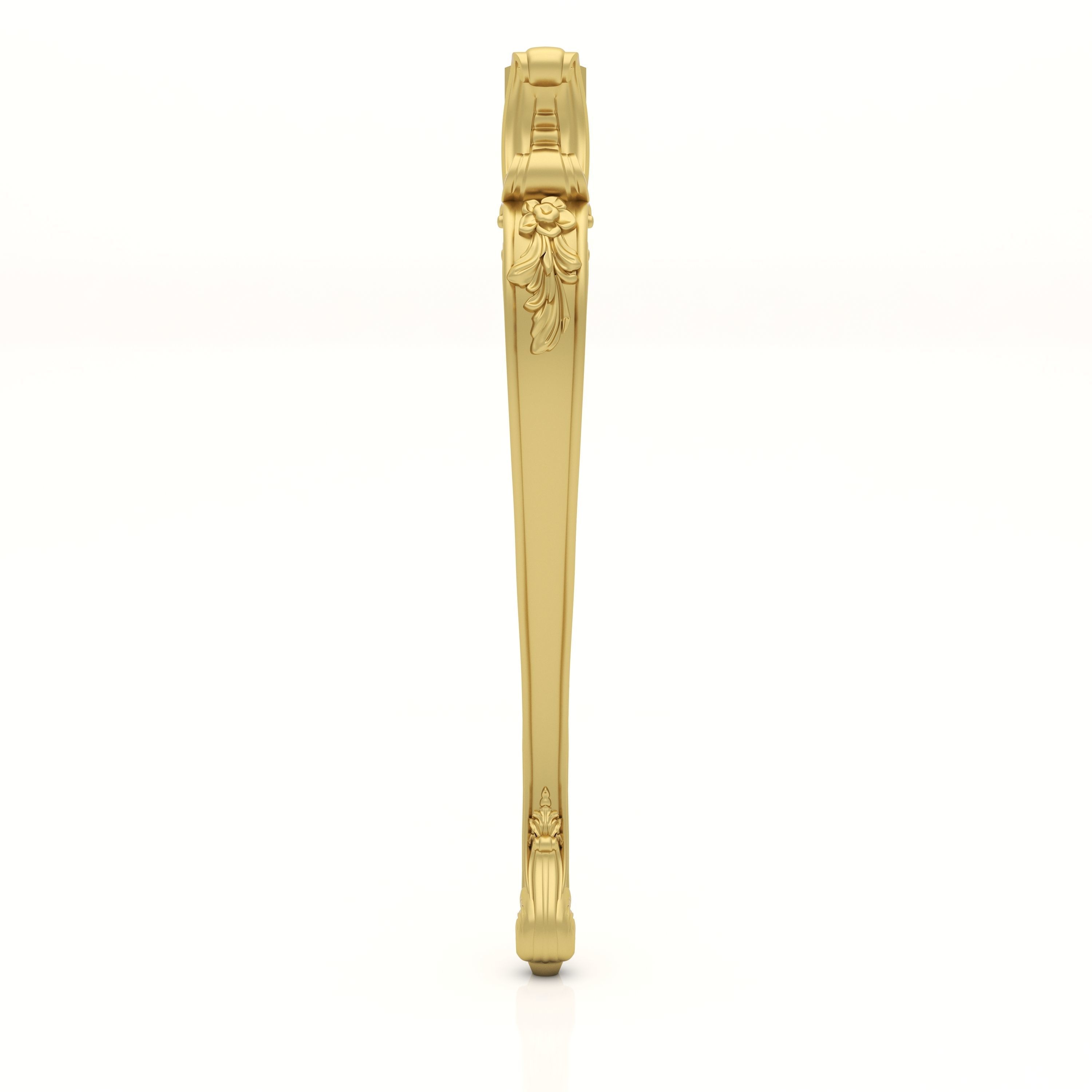 Cnc Furniture Leg 5 3D model_1