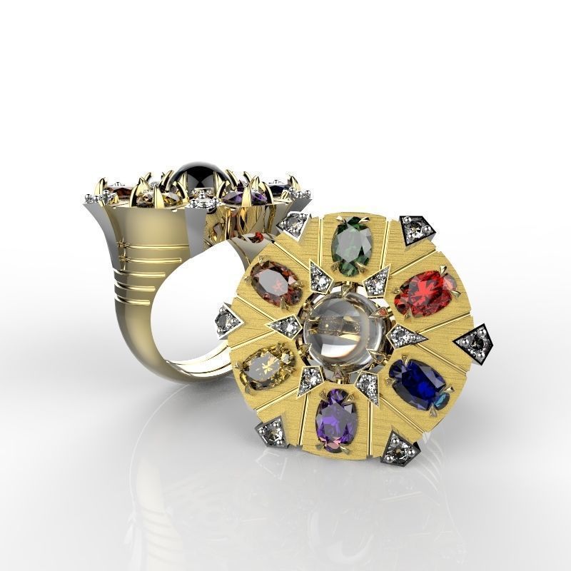 JEWEL OF INFINITE RING 3D print model_6