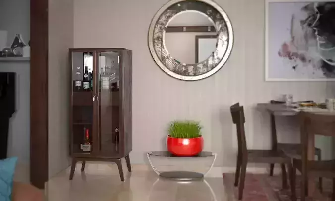 Boisdale Bar Cabinet