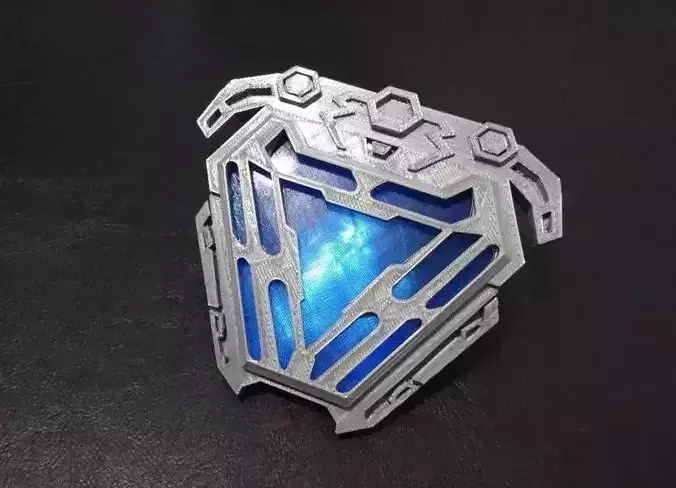 Nanotech iron man new arc reactor from infinity war 3D print model