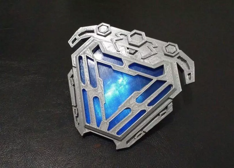 Nanotech iron man new arc reactor from infinity war 3D print model_0