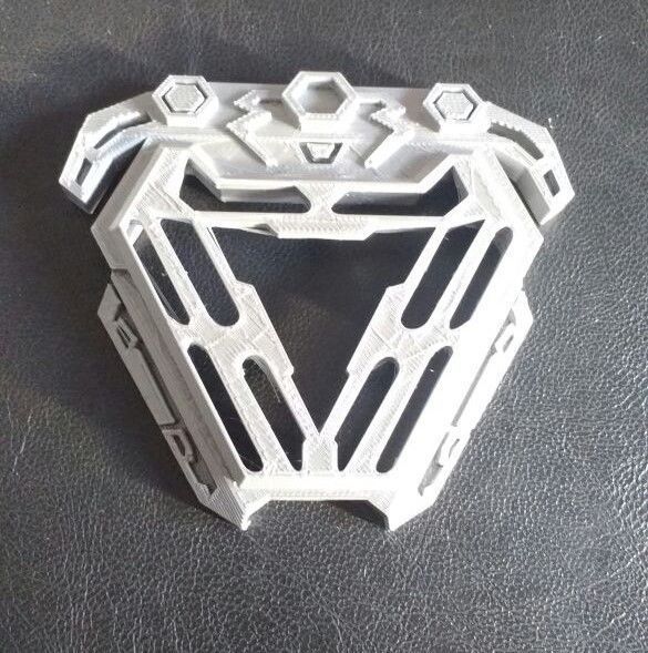 Nanotech iron man new arc reactor from infinity war 3D print model_2