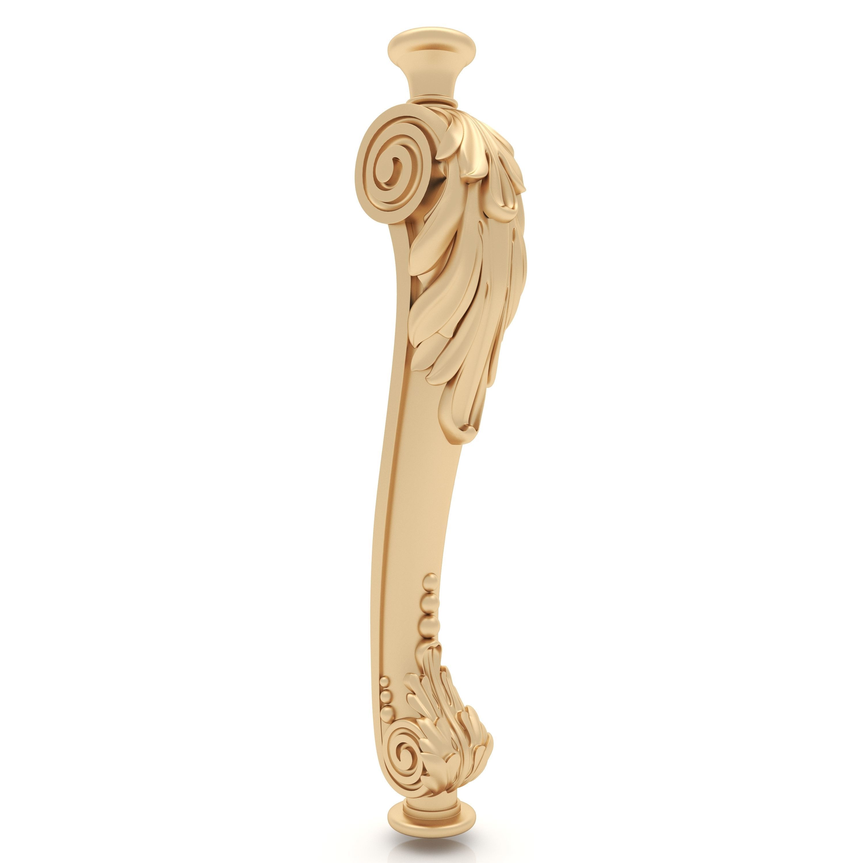 Decorative Column 6 3D model_4