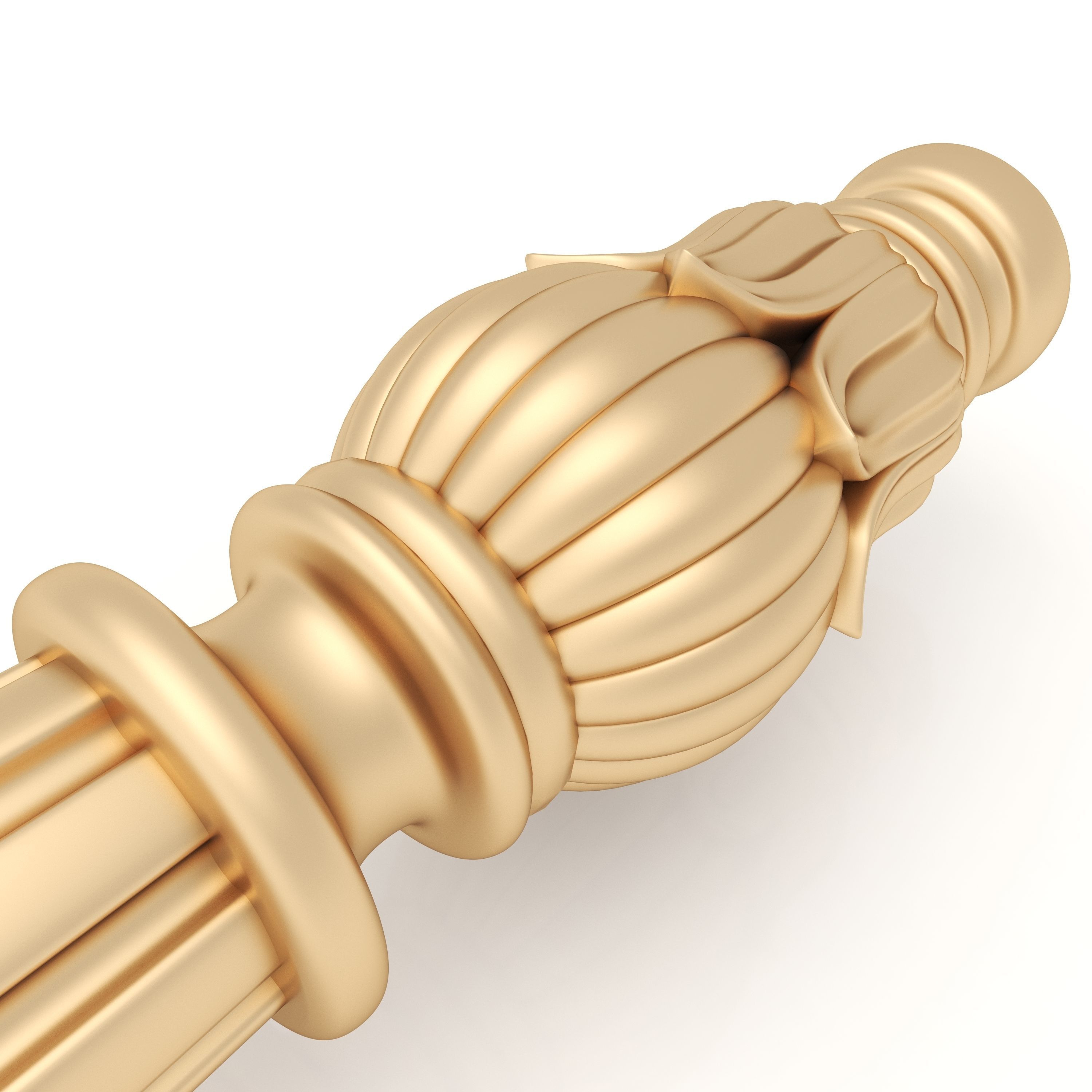Decorative Column 8 Free 3D model_4